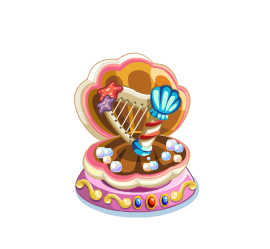 欢乐海岛人鱼主题系列建筑限时抢购 每日登录