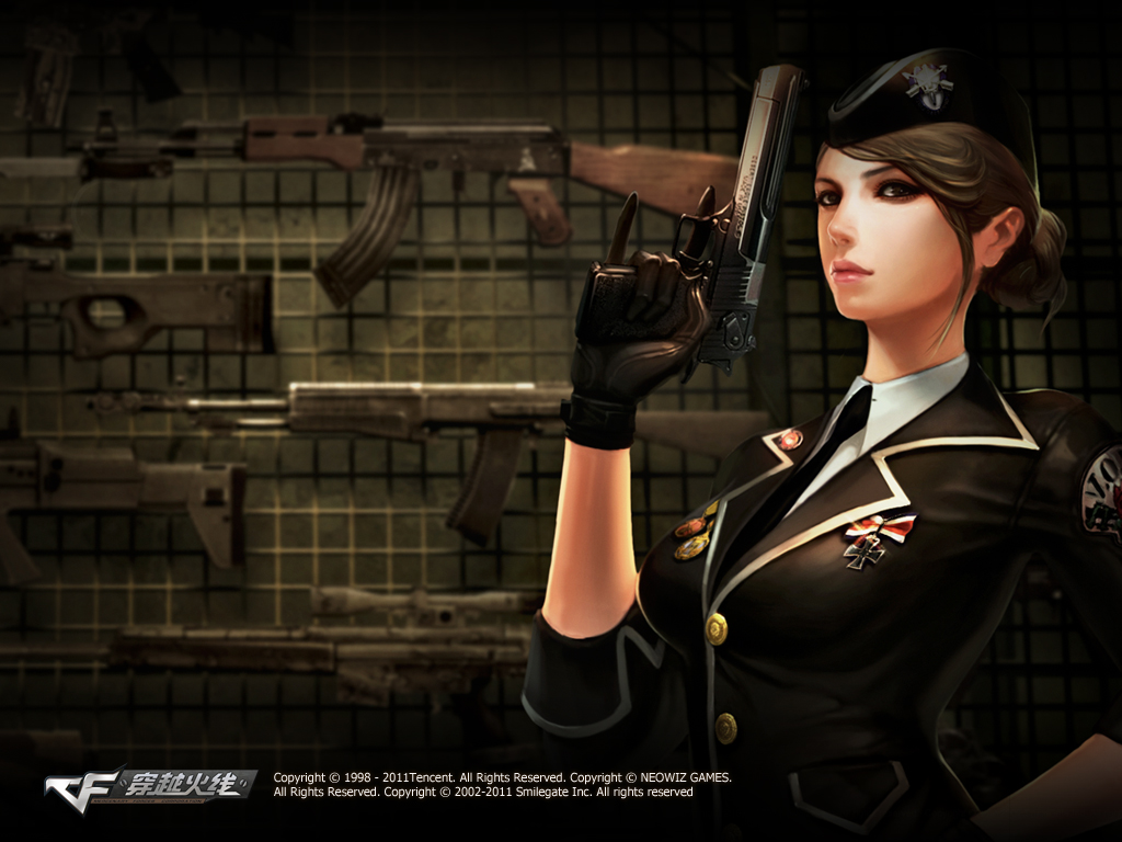 cf桌面壁纸_cf桌面背景图片_2011穿越火线精选