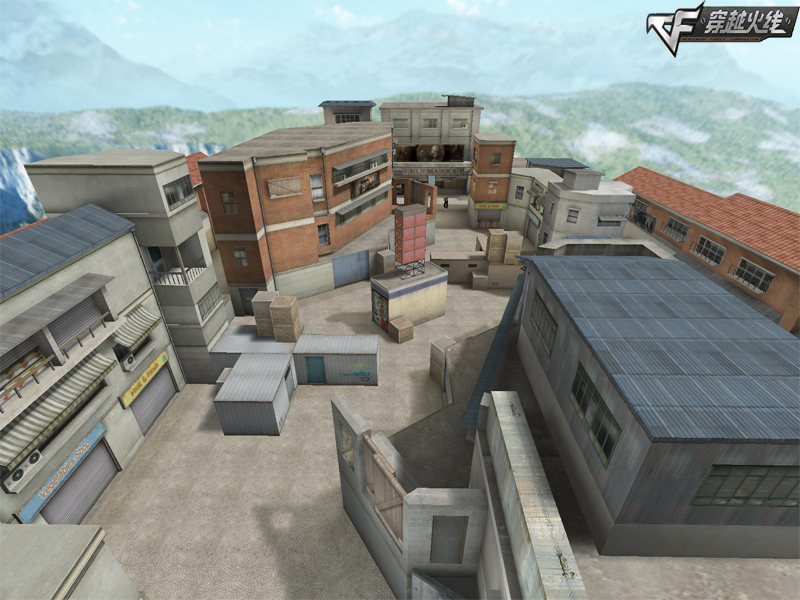 穿越火线边贸城地图攻防简要分析_qq下载网