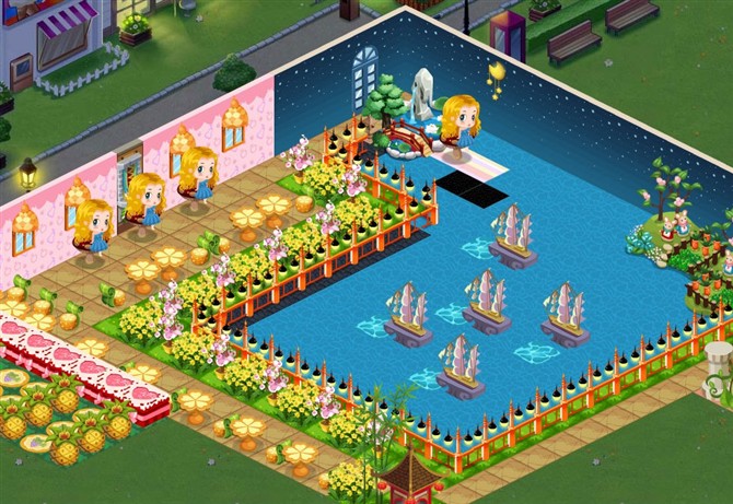 QQ餐厅创意好看装修 爱丽丝照片_QQ下载网