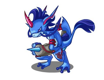 洛克王国龙脉之炎貌似很强 抢先看高清图_qq下