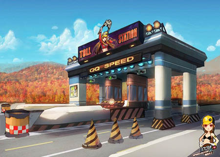 赤城红叶_QQ飞车新版本赛道预览_QQ下载网