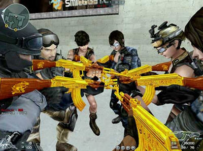 CF穿越火线黑锋AK与其他AK系列的区别_QQ