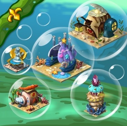 《我的王国》之夏日美人鱼活动 黄钻换礼有特