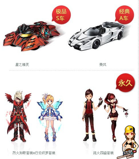 套装"烈火如歌套装&行云织梦套装"、"流火四溢套装","流高清图片