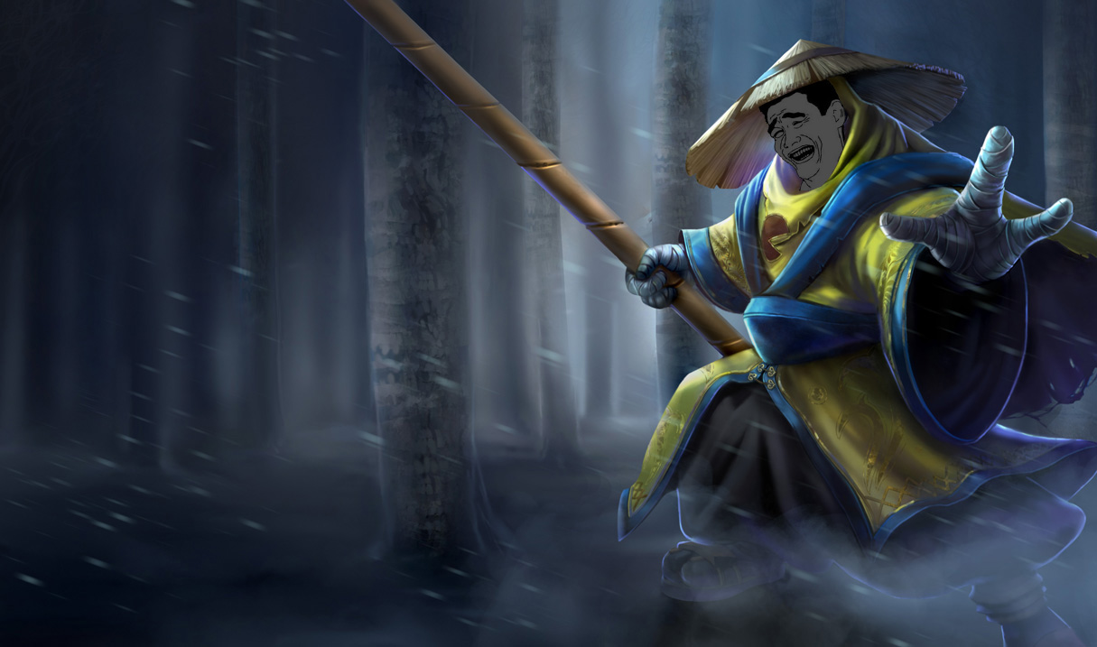 英雄联盟杜甫很忙套图 蛮易信齐聚首 手绘涂鸦