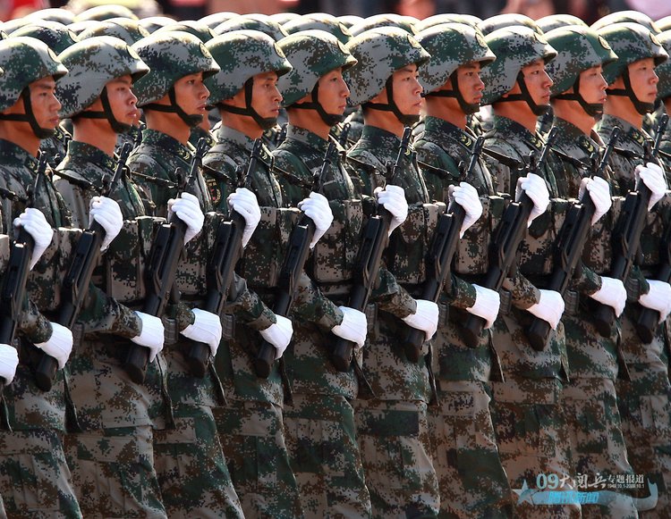 2009中华盛世大阅兵--徒步方队;