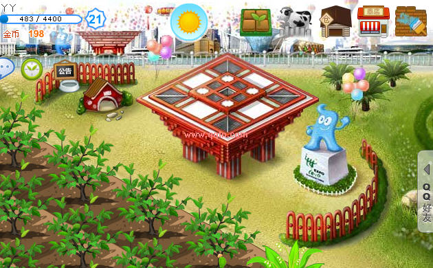 迎世博 qq农场换上世博装_qq下载网