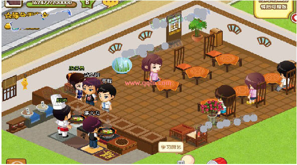 qq餐厅8级最佳摆法教程 QQ餐厅怎么摆才会挣