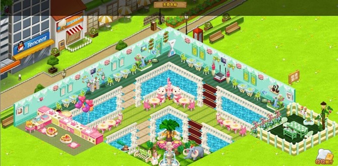 QQ餐厅唯美装修 玛雅文明_QQ下载网