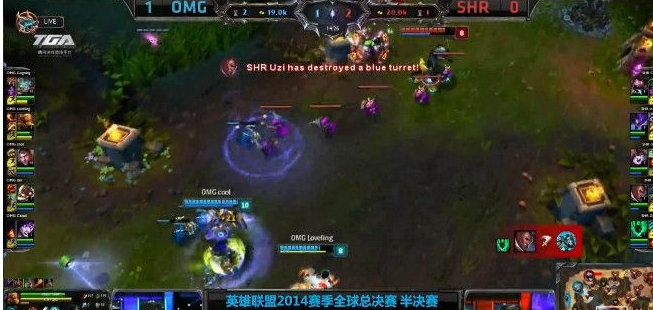 LOLS4半决赛OMGvs皇族第二场视频 皇族抓住