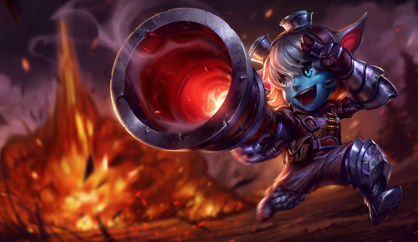 LOL小炮新原画 麦林炮手崔丝塔娜新头像新游