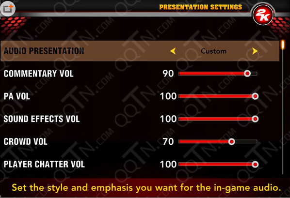 NBA2K15英文翻译大全 NBA2K游戏设置中英文