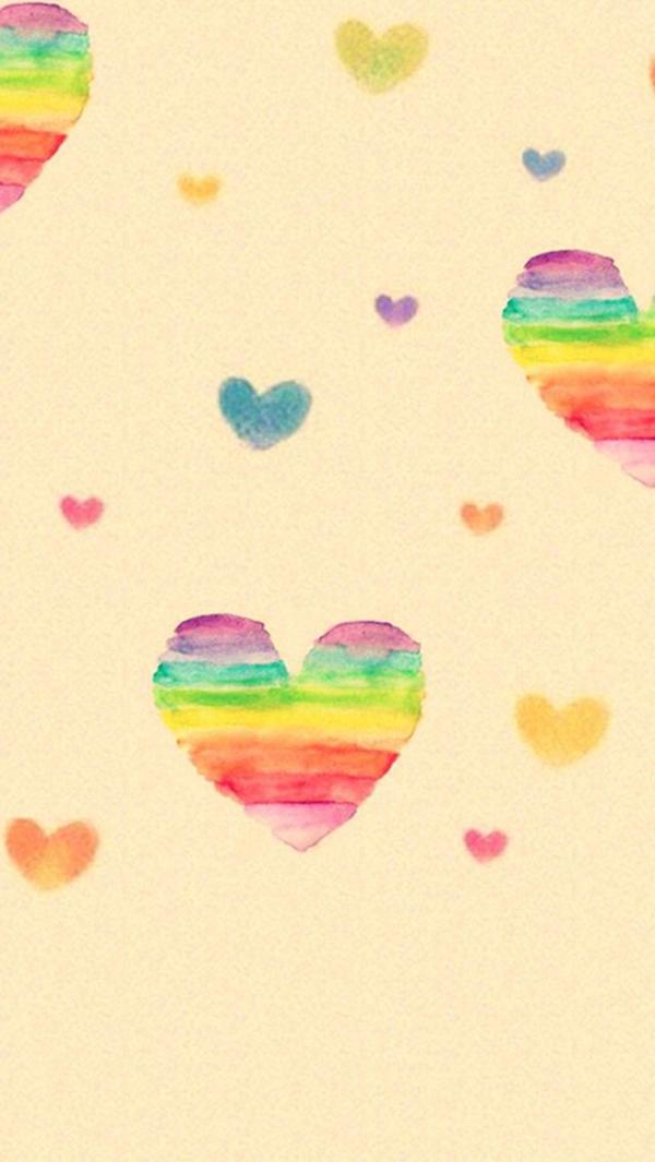 五彩斑斓好看的qq平铺背景 萌萌哒惹女生喜爱