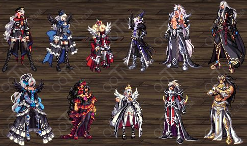 DNF天10外观图片 全职业第10套天空王权套装