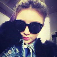 时尚霸气女生qq个性头像 最新戴墨镜的微信头