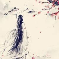 仙仙的古风头像 愿陪你从青衫白衣到年逾古稀