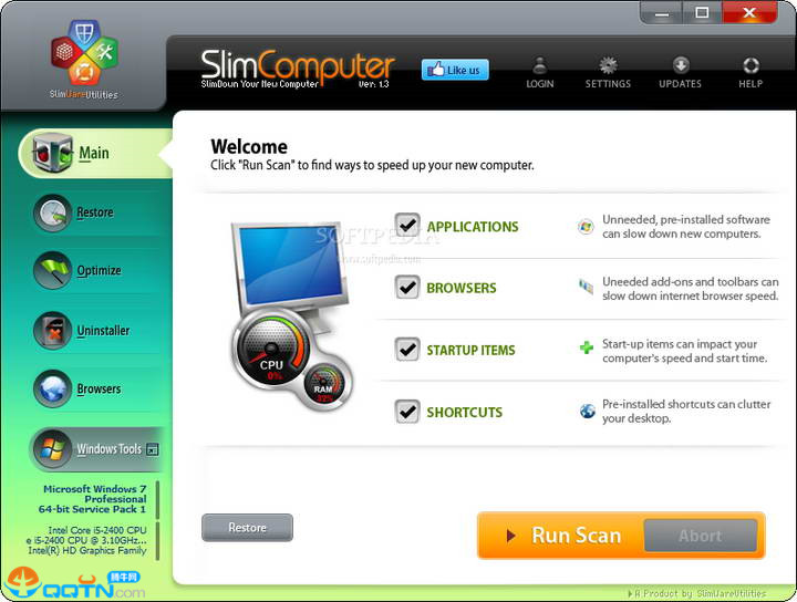SlimComputer下载|强力卸载工具SlimCompute