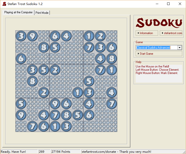 数独Sudoku1.0 免费版_腾牛下载