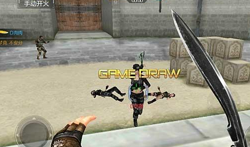 CF手游尼泊尔军刀跳刀和重刀爆头心得_腾牛手