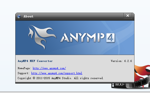 格式转换器AnyMP4 MXF Converter6.2.6 破解版