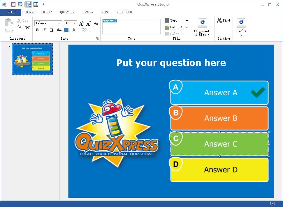 测验出题软件QuizXpress Studio4.1.0.0 破解版