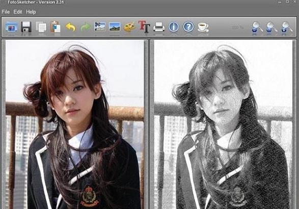 照片变素描软件(FotoSketcher)|照片变素描软件