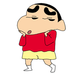 微信蜡笔小新表情包 蜡笔小新GIF表情图片_Q