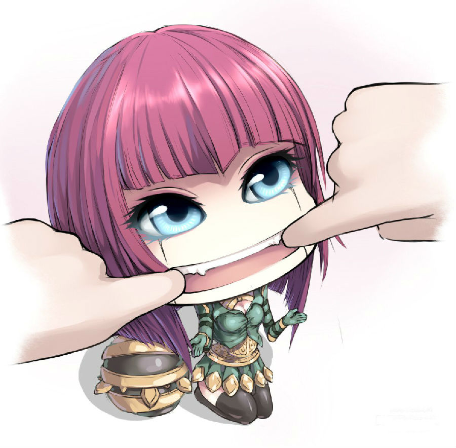 lol捏脸萌图2015 超可爱的英雄联盟女英雄捏脸