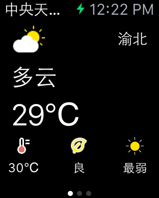 【中央天气预报】苹果手表版|中央天气预报Ap