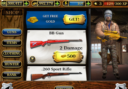 猎鹿人重装上阵存档下载3.8.0 无限金币钞票_腾