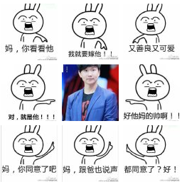 妈我要嫁给他表情包_妈我要嫁给他女生版_腾