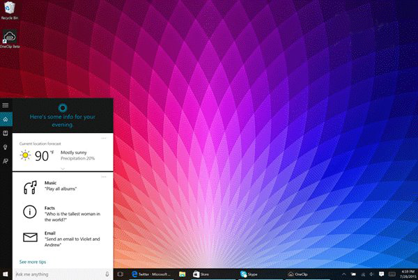 微软小娜下载电脑版|Cortana电脑版下载1.0.0 