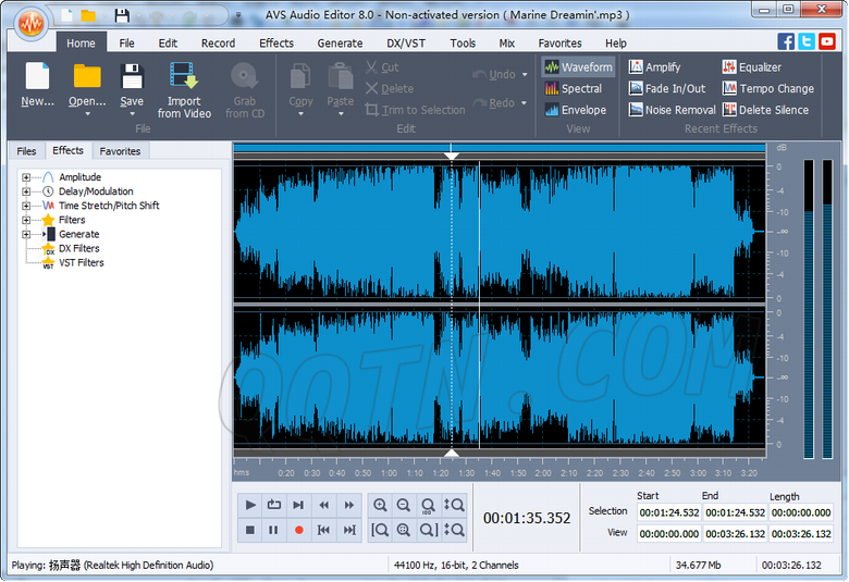 AVS Audio Editor音频编辑器绿色版8.0 破解版