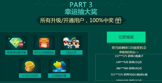 心悦会员3元升级绿钻豪华版 心悦携手绿钻八周年活动地址_QQ下载网