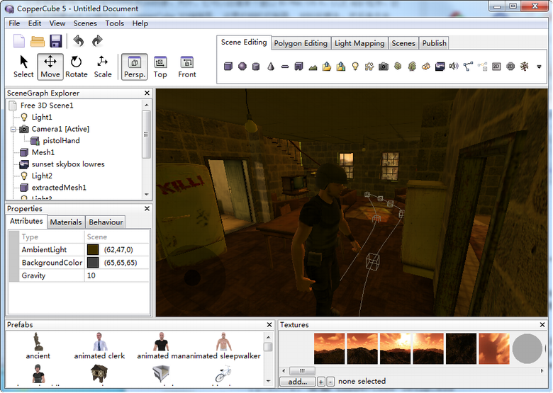 3D动画软件|CopperCube 破解版5.0.2 安装版_