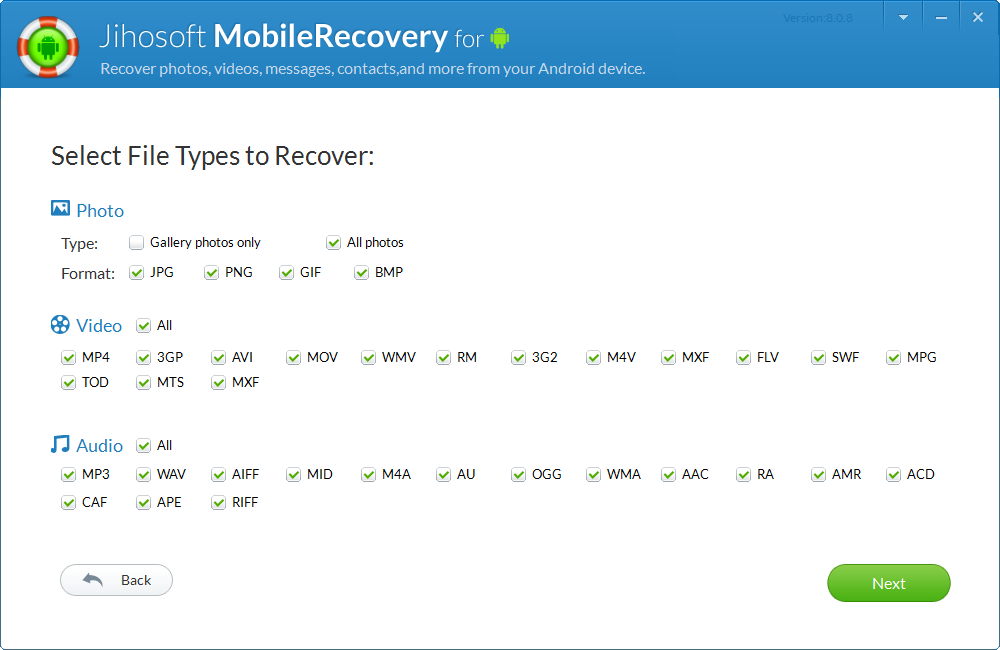 安卓手机数据恢复|Jihosoft Android Phone Rec