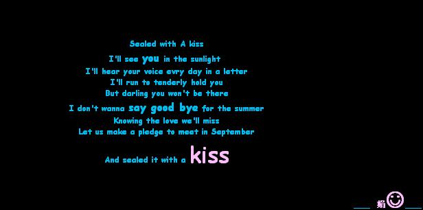 kiss英文爱情表白qq留言代码_qq下载网