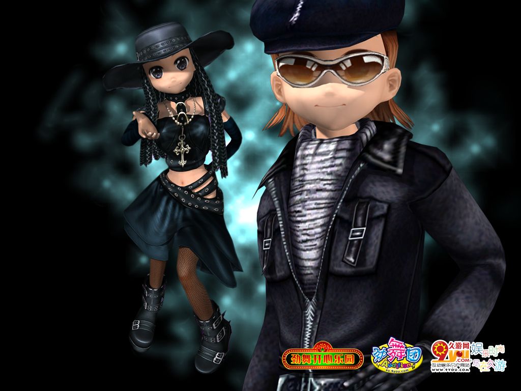 QQ劲舞团情侣壁纸(8)_QQ下载网