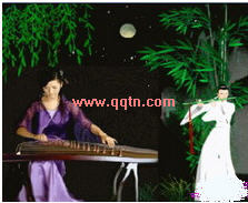 QQ场景 笑傲江湖(琴箫合奏)_QQ场景 www.qq