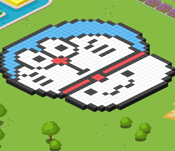 QQ阳光小镇方块装扮 最Q的方块拼图