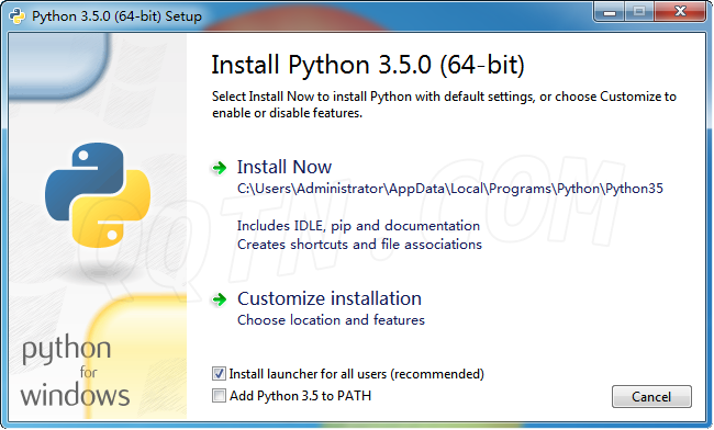 python 3.5 安装包 amd64\/x643.5.0 最新版