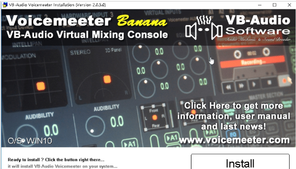 Voicemeeter Banana(绝地求生调音器)v2.0.5.0官方版
