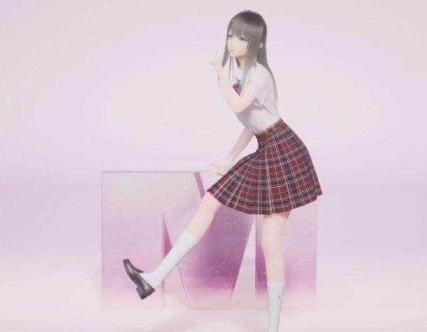AI少女人工桌面鹿鸣小姐姐捏脸补丁v1.0