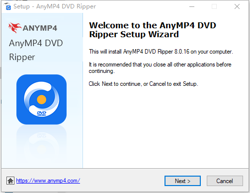 AnyMP4 DVD Ripper(DVD转换器)v8.0.26免费版